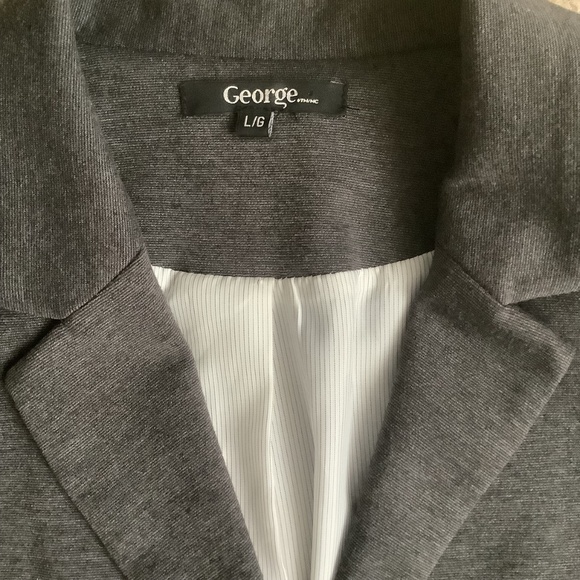 Grey Jersey Blazer - Picture 2 of 6
